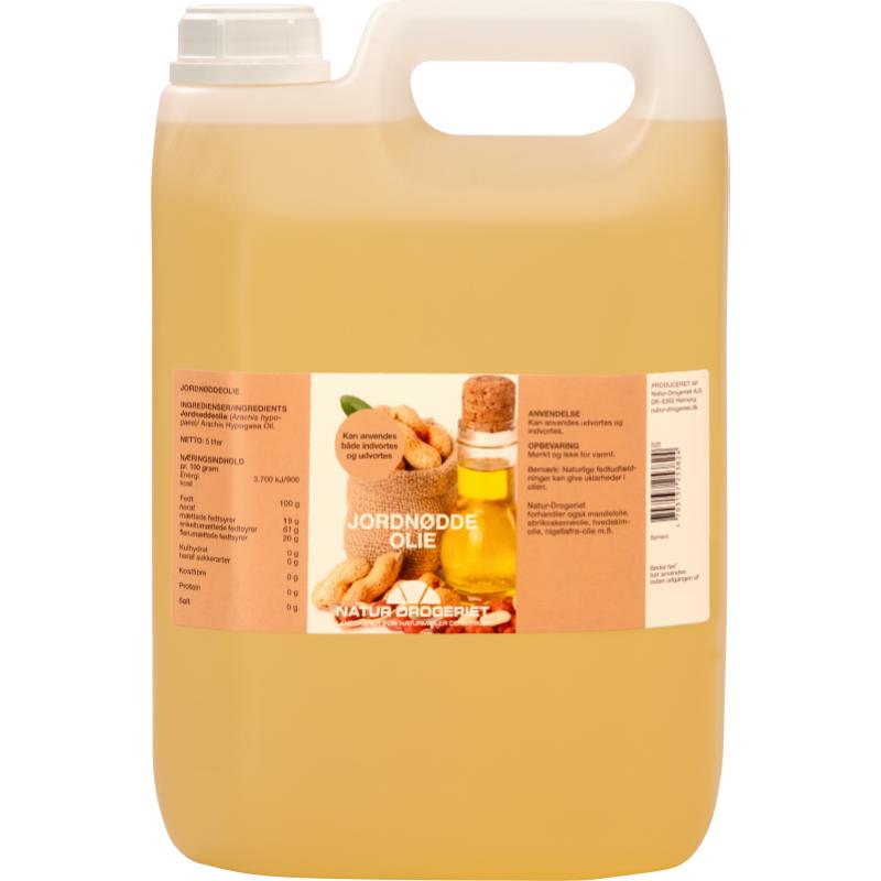 Jordnøddeolie 5 liter dunk